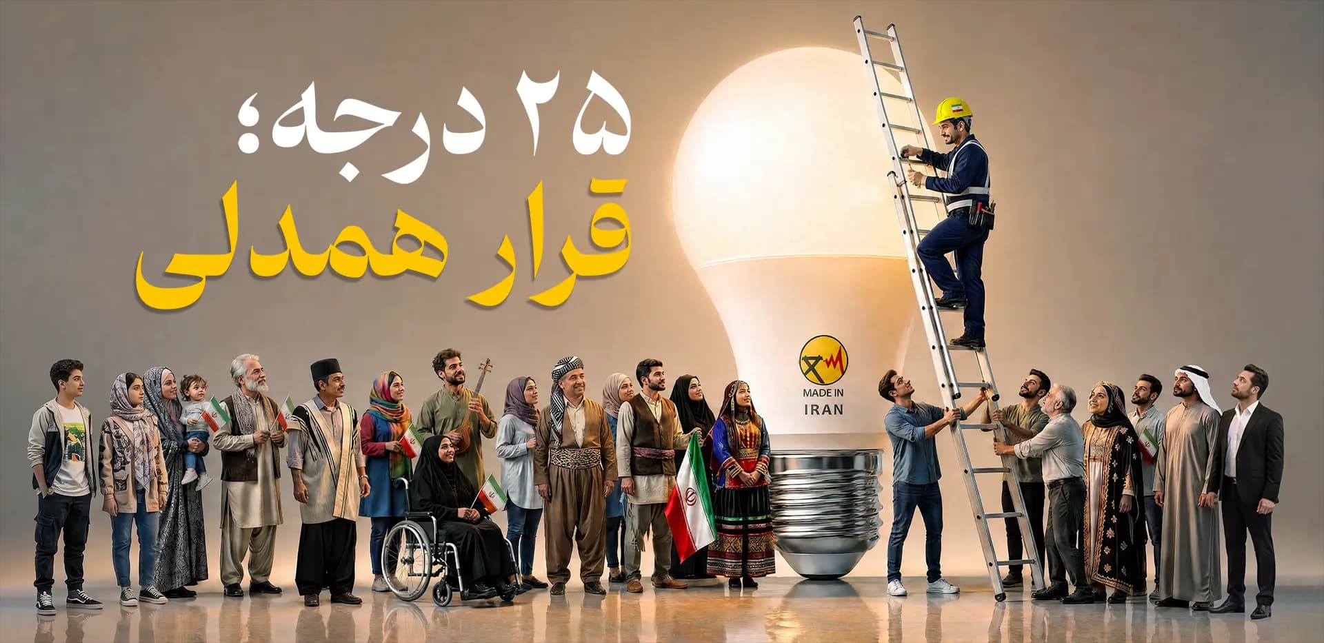 پویش ملی ۲۵ درجه؛ قرار همدلی